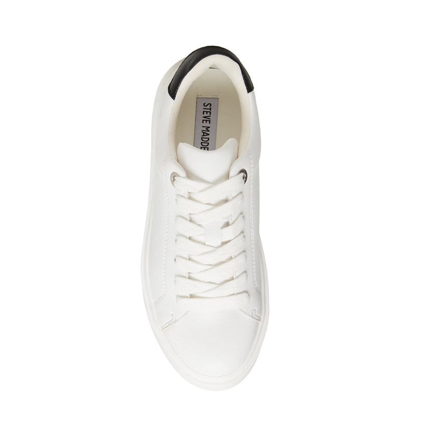 Zapatillas Steve Madden Catcher Mujer Blancas | ES PJ2S09